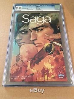 Saga #1 CGC 9.8 Retailer Incentive Edition Image Comics RRP