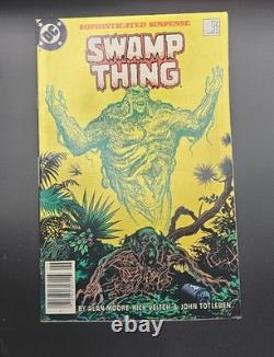 Saga of the Swamp Thing #37 Newsstand 1st App John Constantine High Grade
