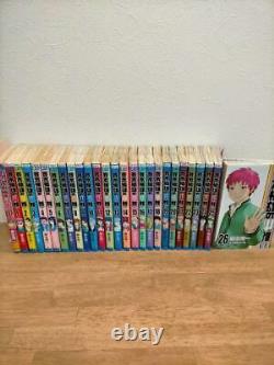 Saiki Kusuo's Misfortune Vol. 0-26 Complete Manga Set Anime Comic in Japanese