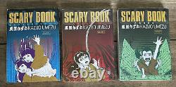 Scary Book volumes 1-3 complete Kazuo Umezu graphic novel