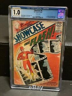 Showcase #4 CGC 1.0 (C-OW) Origin 1st app of Silver Age Flash (Barry Allen)