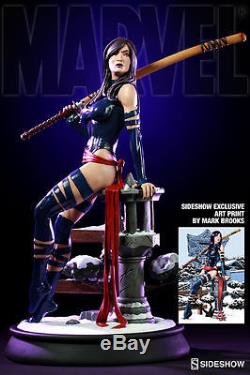 Sideshow Collectibles Exclusive Psylocke Comicquette Artist Proof with Print