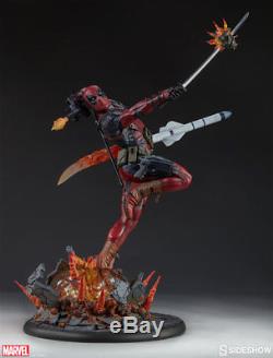 Sideshow Deadpool Heat-Seeker Marvel Premium Format Figure Statue In Stock New