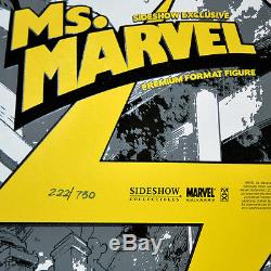 Sideshow Exclusive MS MARVEL Premium Format Statue #222/750 MIB Avengers