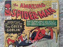 Silver Age Amazing Spiderman #14 Mid Grade 1st App Green Goblin Very Rare
