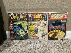 Silver Age DC Comic Lot 34 Issues Superman, Batman, More! Mid Grade NM