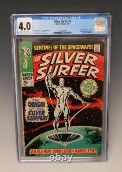 Silver Surfer #1 CGC 4.0 (Marvel, 1968) Origin of Silver Surfer and The Watchers