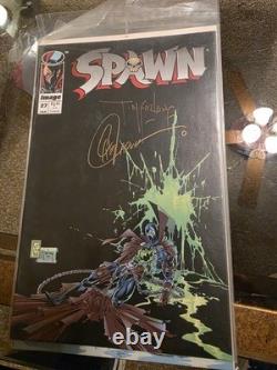 Singed Spawn issue #1,4,26,27 Withissues 1-30. Issue 9 has 2 copies & others