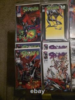 Singed Spawn issue #1,4,26,27 Withissues 1-30. Issue 9 has 2 copies & others