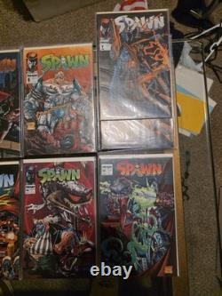 Singed Spawn issue #1,4,26,27 Withissues 1-30. Issue 9 has 2 copies & others