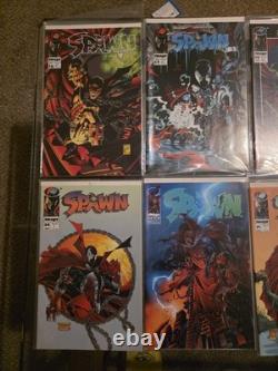 Singed Spawn issue #1,4,26,27 Withissues 1-30. Issue 9 has 2 copies & others