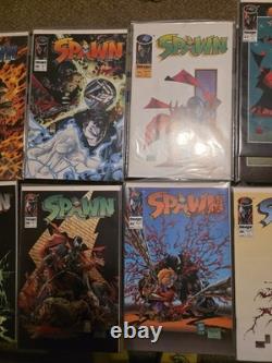 Singed Spawn issue #1,4,26,27 Withissues 1-30. Issue 9 has 2 copies & others