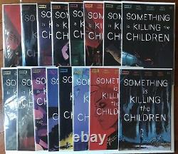 Something Is Killing The Children 1-14 1st Print Lot + Variants (16 books)