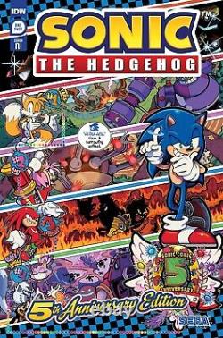 Sonic the Hedgehog 5th Anniversary #1 Select Covers IDW Comics NM 2023
