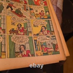 Sparkler Comics #19 1943 1st Race RILEY Golden Age Comic