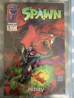 Spawn #1 CGC 9.8 NM/MT 1st Appearance of Spawn (Al Simmons) HOT BOOK NEW MOVIE