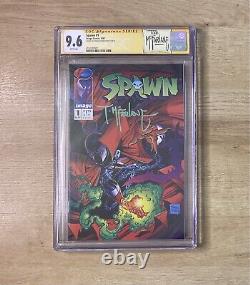 Spawn #1 CGC SS Yellow Label 9.6 Signed by Todd McFarlane Green Signature Custom