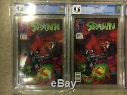 Spawn #1 Newsstand CGC Investment Lot (6) Graded Books Variant