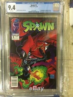 Spawn #1 Newsstand CGC Investment Lot (6) Graded Books Variant