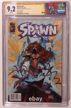 Spawn #62 NEWSSTAND, Signed by Todd McFarlane