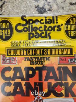Special Collectors' Pack Captain CANUCK #'s 1 & 2, still SEALED