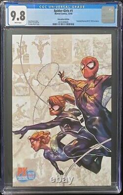 Spider-Girls #1 CGC 9.8 NM/MT Diamond Previews / NYCC 2018 Convention Exclusive