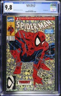 Spider-Man #1 (1990) CGC 9.8 / 9.6 / 9.4 / 9.0 / 8.0 WHITE Pages Spider-Man #1 (1990) CGC 9.8 / 9.6 / 9.4 / 9.0 / 8.0 WHITE Pages