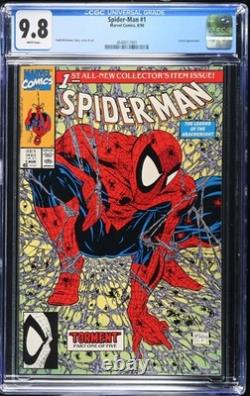 Spider-Man #1 (1990) CGC 9.8 / 9.6 / 9.4 / 9.0 / 8.0 WHITE Pages