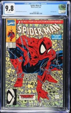 Spider-Man #1 (1990) CGC 9.8 / 9.6 / 9.4 / 9.0 / 8.0 WHITE Pages