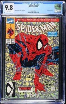 Spider-Man #1 (1990) CGC 9.8 / 9.6 / 9.4 / 9.0 / 8.0 WHITE Pages