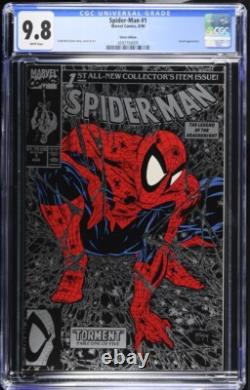 Spider-Man #1 (1990) Graded Silver Variant McFarlane Classic! Free Shipping