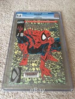 Spider-Man #1 CGC 9.8 Platinum Retailer Variant Todd McFarlane 1990 series