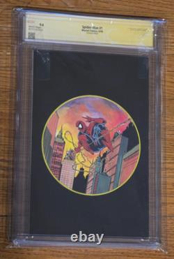 Spider-Man #1 Platinum CGC 9.4 WP SS Signed Todd McFarlane Custom Label Marvel
