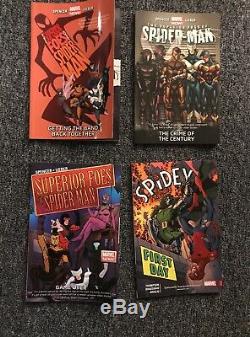 Spider-Man Graphic Novel TPB Softcover Lot 23 Books