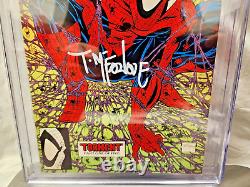 Spider-man #1 Cgc Ss 9.8 Signed By Todd Mcfarlane 1990 Iconic Spidey Cover