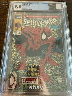 Spider-man #1 Marvel Comics 08/1990 Todd Mcfarlane Cgc 9.8 Custom Label