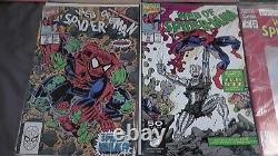 Spider-man Web Marvel Comics Lot Of 10