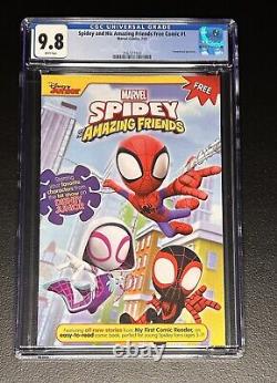 Spidey And His Amazing Friends Free Comic #1 CGC 9.8 (2022) Promotional Giveaway