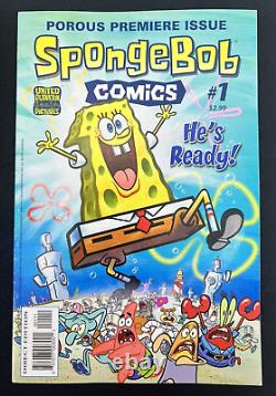 SpongeBob Comics 1 Direct Edition Detailed Photos Bongo Comics