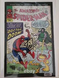 Stan Lee Autographed Spiderman Comic Book With Certification