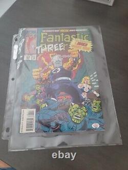 Stan Lee Fantastic Four autographed comic book PAAS COA Very very Good Cond