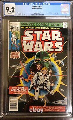 Star Wars 1 9.2 (1977)! First issue in series! Extremely hot book