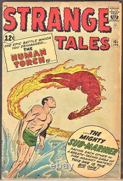 Strange Tales #107 VG- 3.5 1963 SUB-MARINER