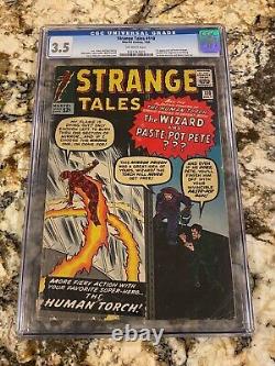 Strange Tales #110 Cgc 3.5 Ow Pages 1st Doctor Strange New Mcu Movies Hot Book