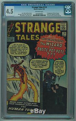 Strange Tales #110 Cgc 4.5 1st Doctor Strange Off-white Pages 1963 Key Book