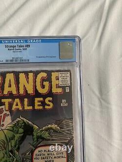 Strange Tales 89 CGC 3.5 1st Fin Fang Foom owithw pages