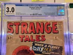 Strange Tales #97 Marvel Comics 1962 Cgc 3.0 Steve Ditko Aunt May & Uncle Ben