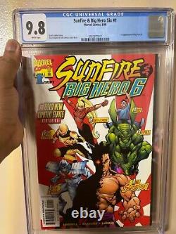 Sunfire Big Hero Six Comic Book
