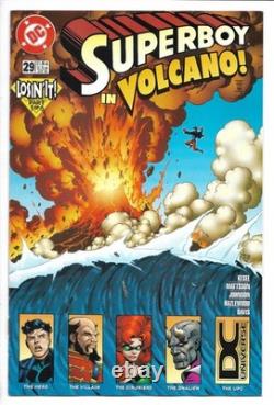 Superboy # 29 / HTF DCU Universe UPC Logo Variant / Knockout / 1996