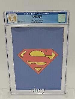 Superman #1 CGC 9.9 Not 9.8 Big Time Collectibles Blue Foil Edition BTC LTD 1500